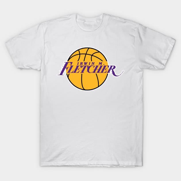 FLETCH - Irwin M Fletcher - LA Lakers Style T-Shirt by Simontology